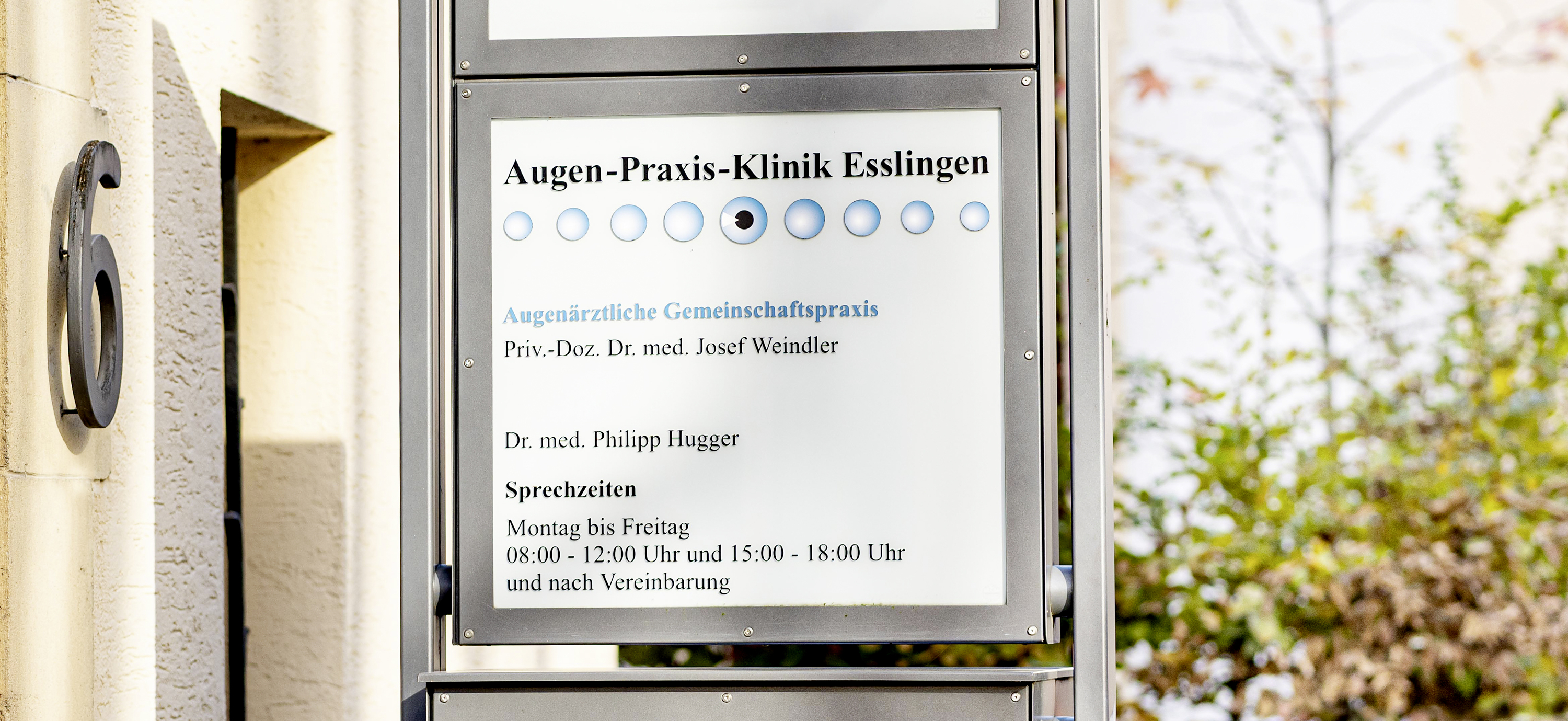 Wegbeschreibung Augen-Praxisklinik Esslingen